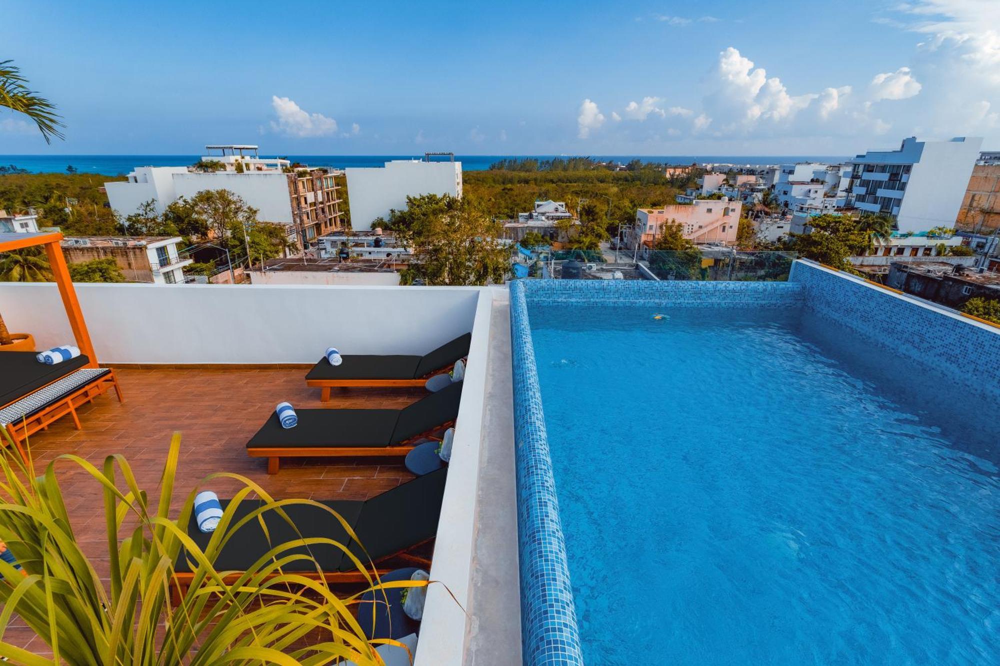 Terrasse Hotel بلايا ديل كارمن المظهر الخارجي الصورة