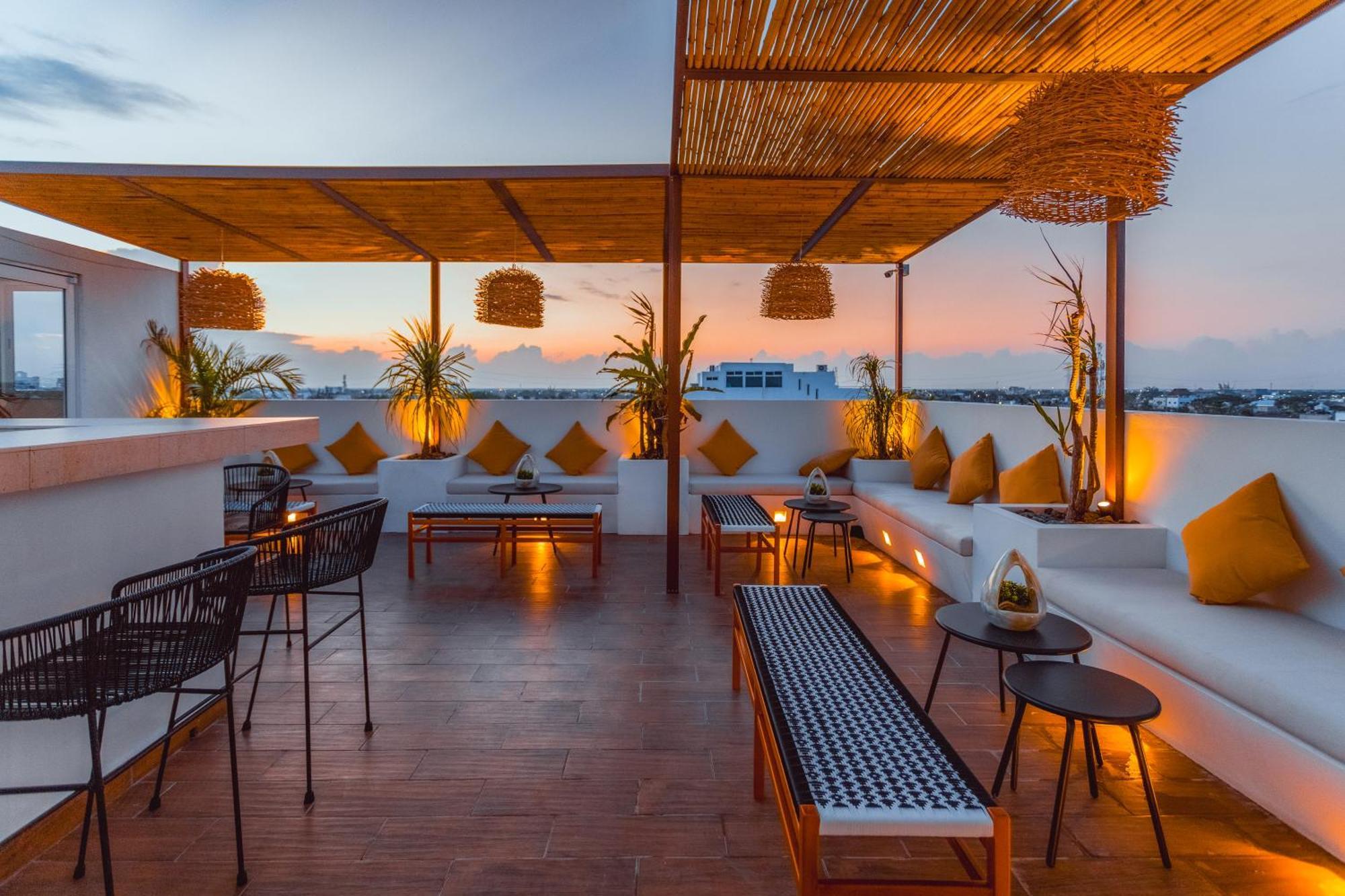 Terrasse Hotel بلايا ديل كارمن المظهر الخارجي الصورة