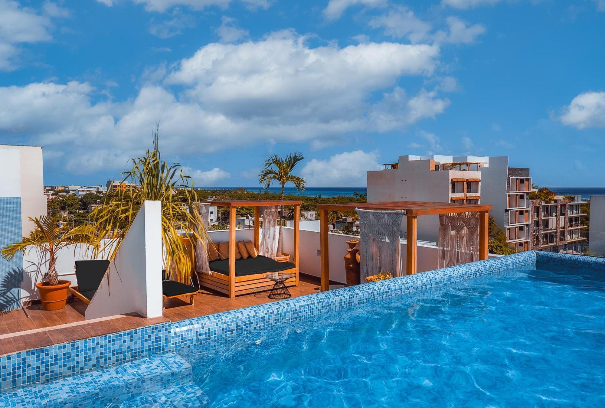 Terrasse Hotel بلايا ديل كارمن المظهر الخارجي الصورة